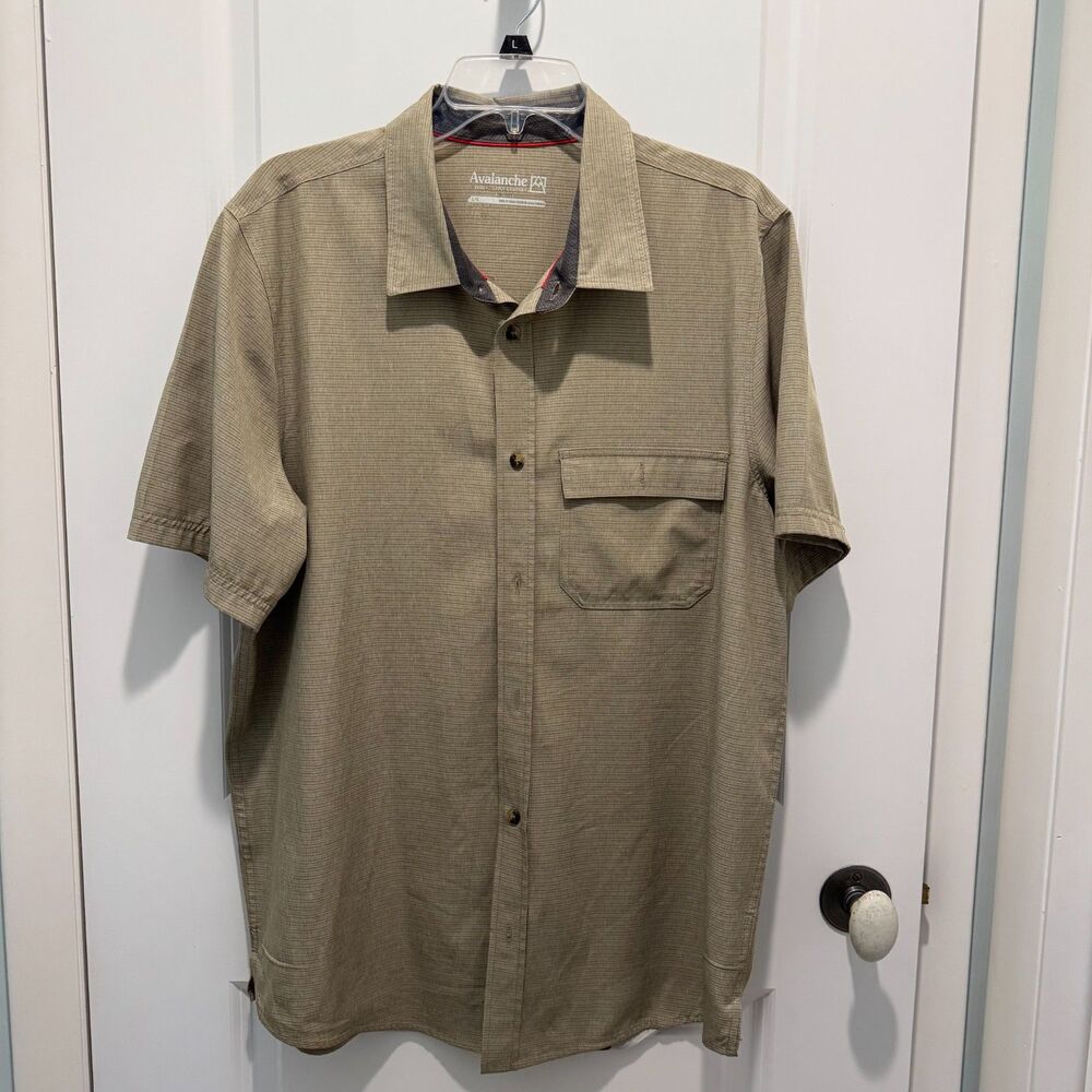 Mens Avalanche quick shirt Lg